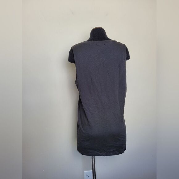 Zutter Women's Falcon Bird Tank Top Ringer Black Biker Motorcyle Punk Grunge - Picture 7 of 8